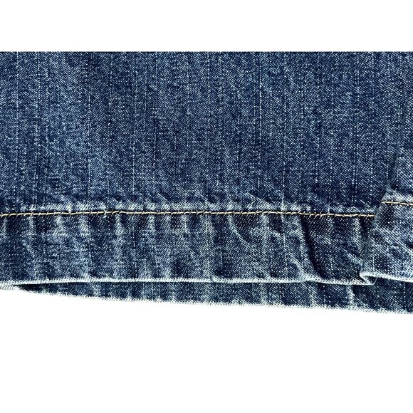 Vintage Bugle Boy Jeans Boys 14 Husky Carpenter Blue Denim 100% Cotton Y2K - Picture 14 of 15